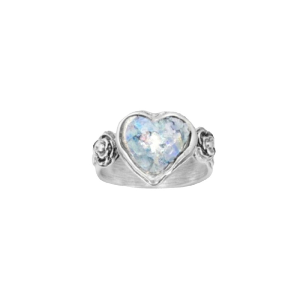 🥰 ROMAN HEART RING - Picture 6 of 6